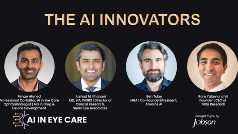 Headshots from the panel of clinical trial experts