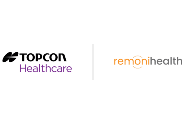 Topcon Healthcare and RemoniHealth logos