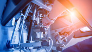 A robotic surgery