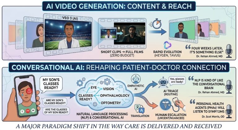 Conversational AI, AI Videos. Image created through Gemini AI